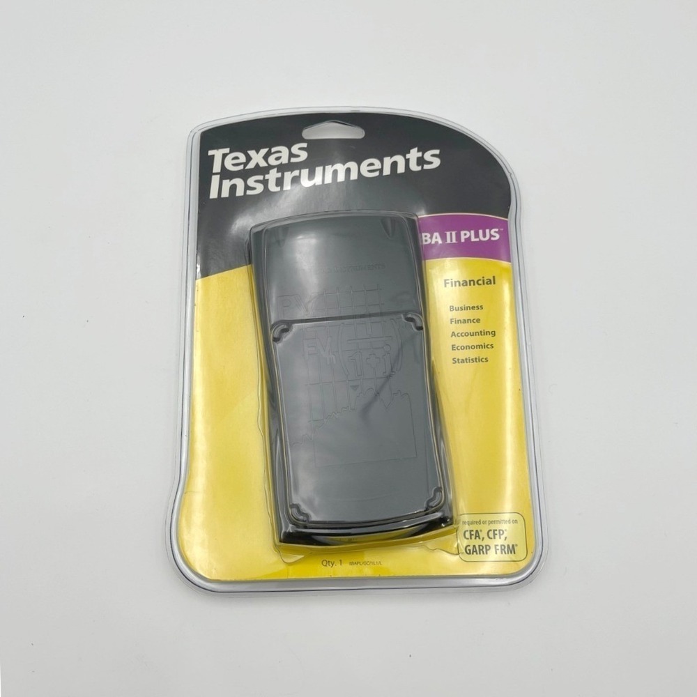 Texas Instruments BA II Plus 10 Digit Display Professional Financial Calculator